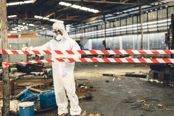 Professional Crime Scene Cleanup technician working in Kearney, NE